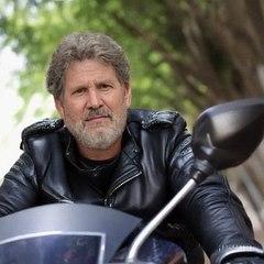 Michael Bankier Biker On a Motorcycle 2