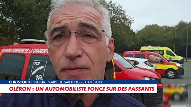 Un automobiliste fonce sur des passants, la réaction du maire de Saint-Pierre d'Oléron
