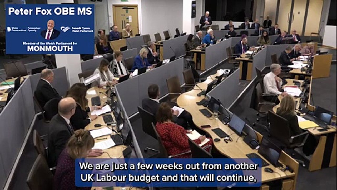 Peter Fox tells Deputy FM to stand up to Labour in Westminster