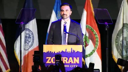El alcalde electo de Nueva York, Zohran Mamdani, desafía a Trump en su discurso de victoria