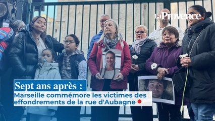 Sept ans après : Marseille commémore les victimes des effondrements de la rue d'Aubagne