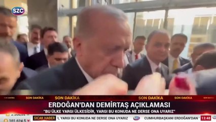 Erdoğan: Bu ülke yargı ülkesidir, yargı ne derse ona uyarız