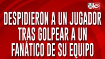 Despidieron a jugador de básquet tras golpear salvajemente a fanático del equipo