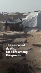 They escaped death… for a life among the graves