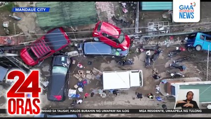 Mandaue City, binaha nang lampas-tao; maraming sasakyan ang inanod at nasira | 24 Oras