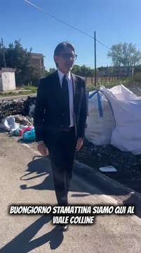 Mondragone (CE) - Lavagna: Bonifica in corso in località Pescopagano (05.11.25)