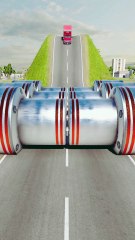 Realistic BeamNG Drive car crash physics. Watch in