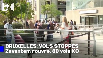 Les drones sèment la peur à Bruxelles / Aéroport rouvert, 80 vols annulés