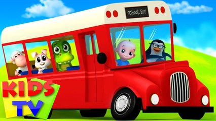 Wheels On The Bus | Nursery Rhymes and Kids Songs | Baby Songs | Kids Learning Videos