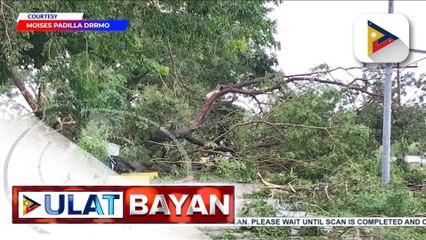 Bayan ng Bulalacao, Oriental Mindoro, nakaranas ng malakas na hangin at ulan dulot ng Bagyong #TinoPH | ulat ni Gab Villegas