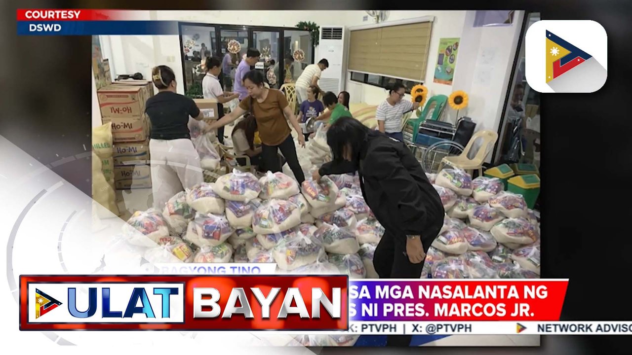 Pagtulong ng pamahalaan sa mga apektado ng Bagyong #TinoPH, walang kulay pulitika ayon sa Malacañang | ulat ni Kenneth Paciente