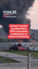 7 killed after UPS plane crashes in Kentucky