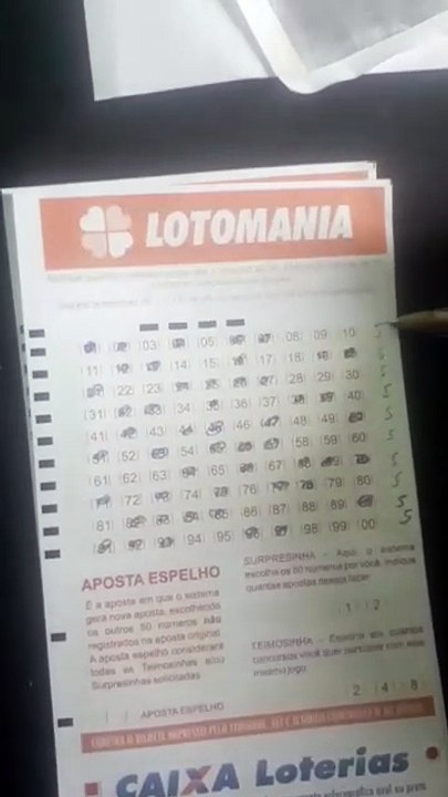 lotomonia 5x5 jogo equiribrio