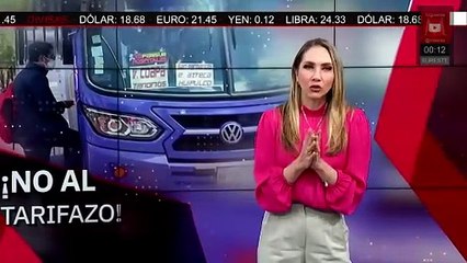 Marcha en CdMx para exigir tarifas justas tras aumento al transporte público