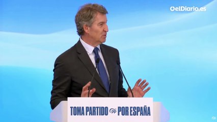 Feijóo afirma no haber visto a un autónomo pedir un subsidio, hacer una huelga y salir en manifestación