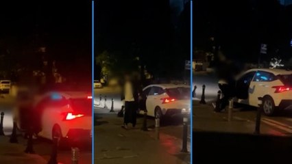 Trafikte çıkan tartışmada el frenini çekmeden aracından indi; otomobili geri giden sürücü gözaltına alındı!