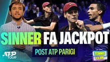 SINNER TORNA N°1 DEL MONDO! Vittoria Masters 1000 di Parigi