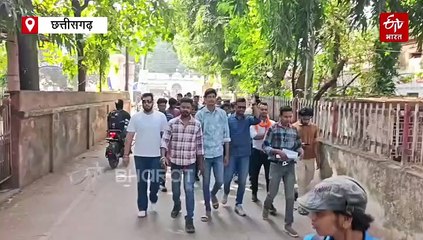 धमतरी में गौ सेवकों ने निकाली आक्रोश रैली, गायों पर हो रही क्रूरता पर एक्शन की मांग