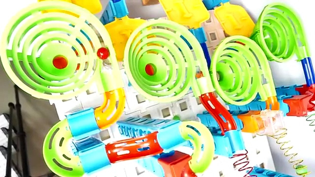 Iron Tube Marble Run Race ASMR # 1 ☆ How High is the Sky ☆ Creative Healing Sound Machine DIY Build