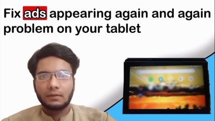Fix ads appearing again and again problem  in tablet