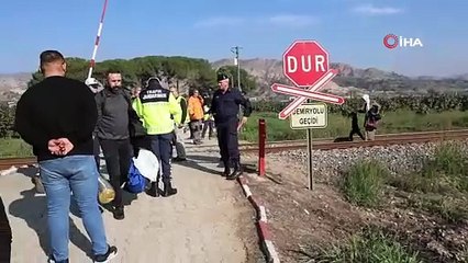 DENİZLİ TRENİ  KAMYONETİ BİÇTİ