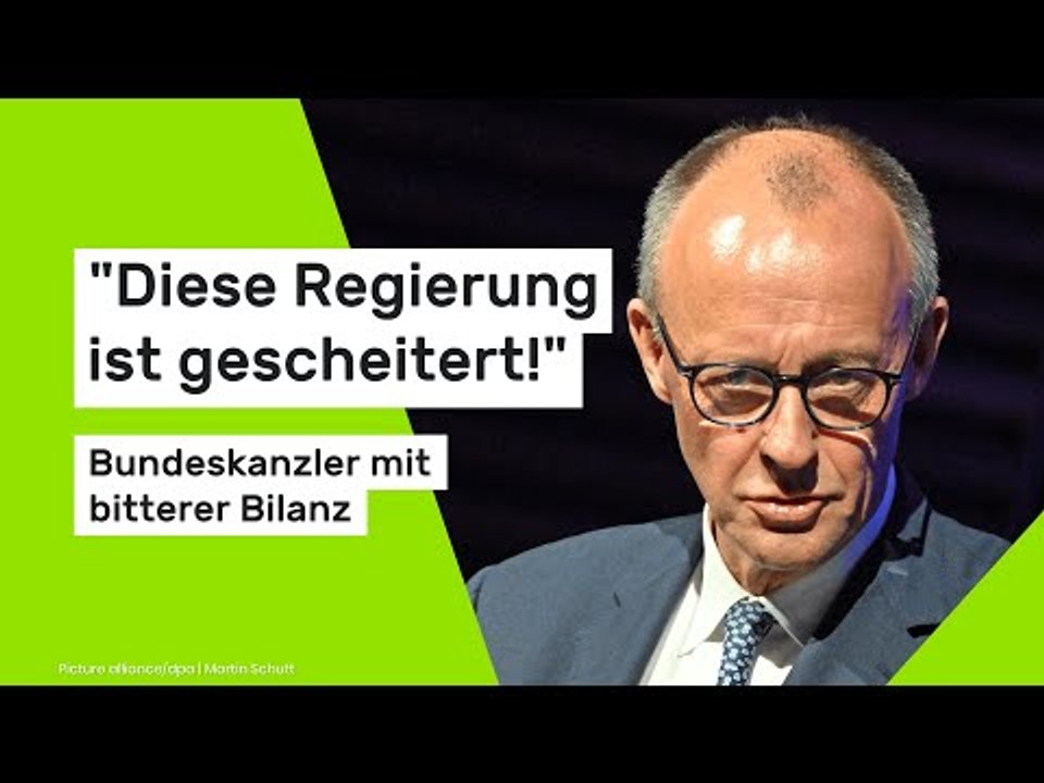 'Diese Regierung ist gescheitert!' Bundeskanzler mit bitterer Bilanz