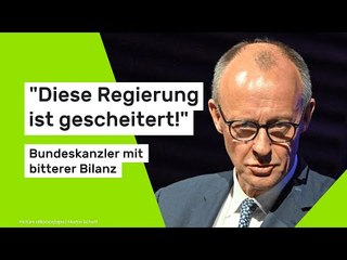 "Diese Regierung ist gescheitert!" Bundeskanzler mit bitterer Bilanz
