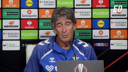 Manuel Pellegrini habla sobre Pau López