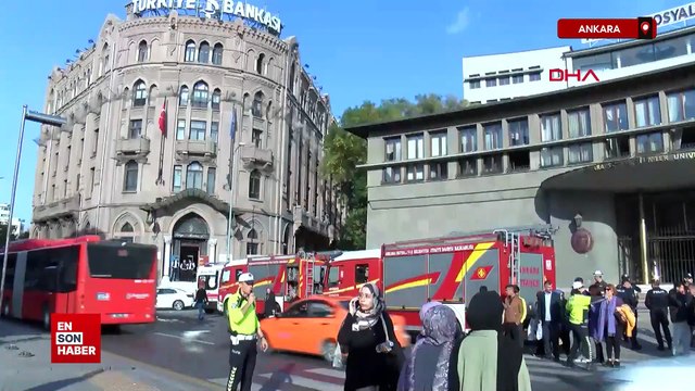Ankara Sosyal Bilimler Üniversitesi yangın sisteminde arıza gerçekleşti