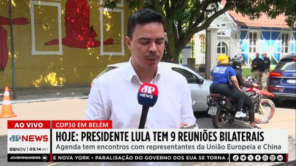 Lula intensifica agenda na COP30 com 9 reuniões bilaterais