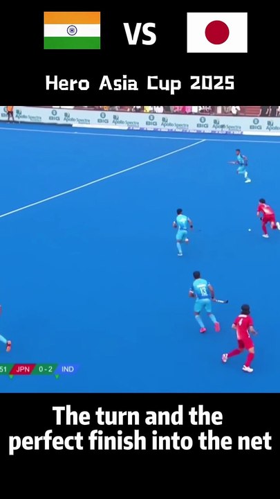 The Turn and the Perfect Finish! 🏑| Hero Asia Cup 2025