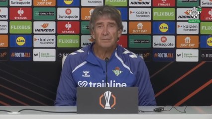 Pellegrini's Funny Joke to Abde Before Betis vs. Lyon Match ⚽