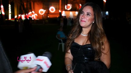 لقاء ليالينا مع الفنانة شيري عادل خلال فعاليات مهرجان العين السخنة.