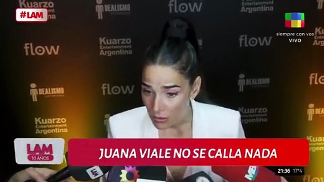 Juana Viale furiosa con los rumores sobre la pelea con su madre, Marcela Tinayre
