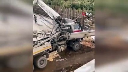 Alanya’da otel inşaatında yan yatan beton mikserin kolu işçiye çarptı: 1 ölü