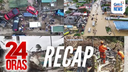 24 Oras: (Part 1) Epekto ng Bagyong Tino sa Cebu | Hagupit ng bagyo sa Palawan | Zaldy Co. malabong umuwi sa bansa, atbp.