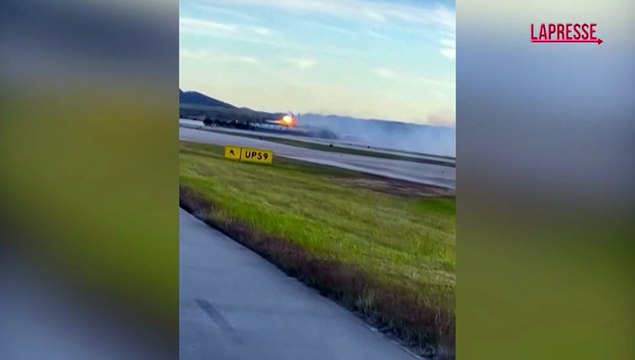Usa, aereo cargo Ups esplode durante il decollo a Louisville
