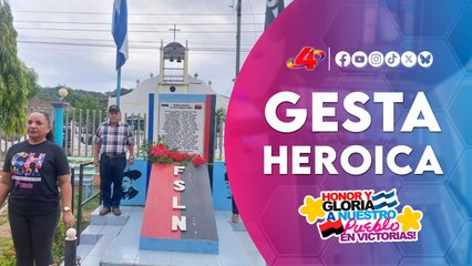 Chinandega: conmemoran 47 aniversario 📜 de héroes y mártires de San Benito 🇳🇮