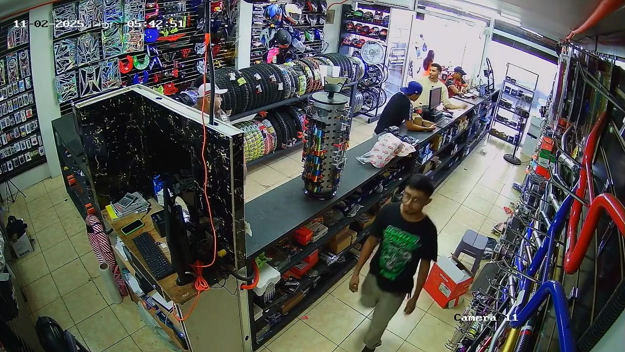 Así opera alias 'El Gordito', hondureño captado en videos de robos de celulares