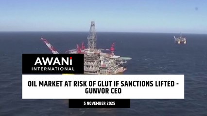 Oil market at risk of glut if sanctions lifted - Gunvor CEO
