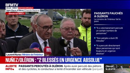 Oléron: "Je veux saluer la mobilisation exceptionnelle de la gendarmerie nationale", déclare Laurent Nuñez, ministre de l’Intérieur