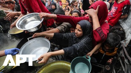 Palestinians in Khan Younis Still Rely on Soup Kitchens for Daily Meals | APT