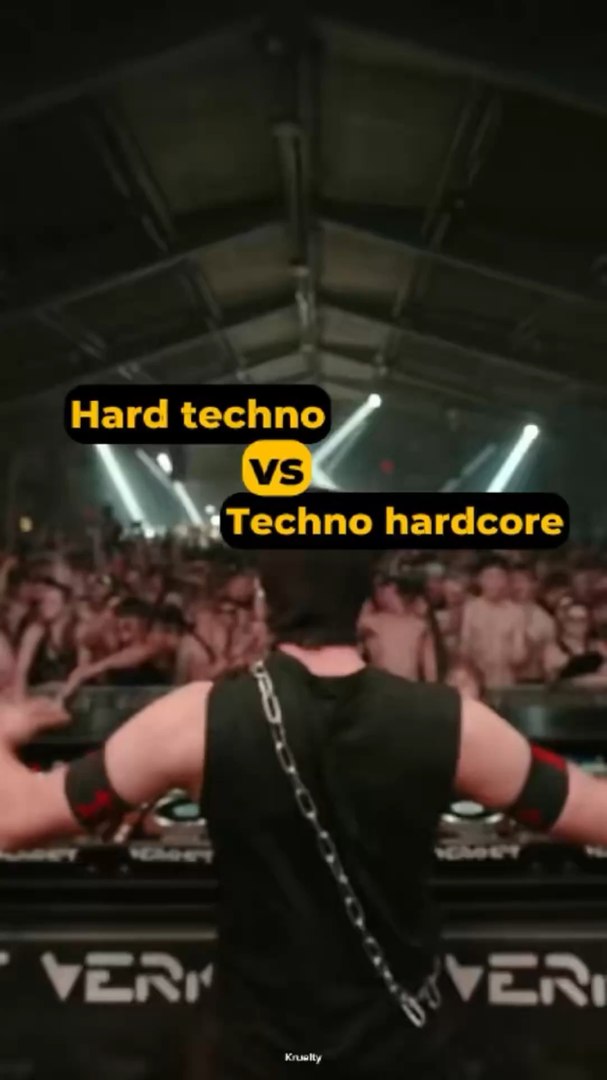 ⁣Les différences entre hard techno et techno hardcore