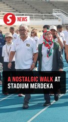 Sultan Abdullah’s ‘King of Sports’ walk honours legends, rekindles Stadium Merdeka memories
