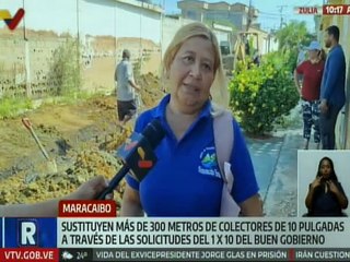 Zulia | Comunidad atendida a través de la VenApp con la sustitución de colectores de aguas servidas