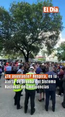 ¿Te asustaste? Respira, es la alerta de prueba del Sistema Nacional de Emergencias