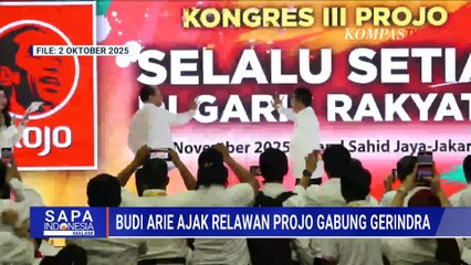 Serba-Serbi Budi Arie Ajak Relawan Projo Masuk Gerindra, Siapa Diuntungkan? | SAPA MALAM