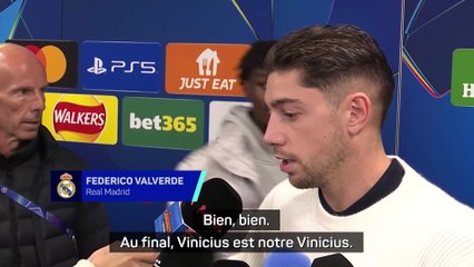 Valverde prend la défense de Vinicius après l'échauffourée du Clasico