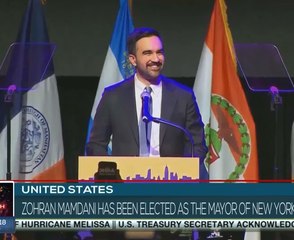 Zohran Mamdani: "We have toppled a political dynasty"