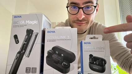 Mikrofon-Check: Boya Mini vs Boya Link 3 vs Boya Magic im Vergleich